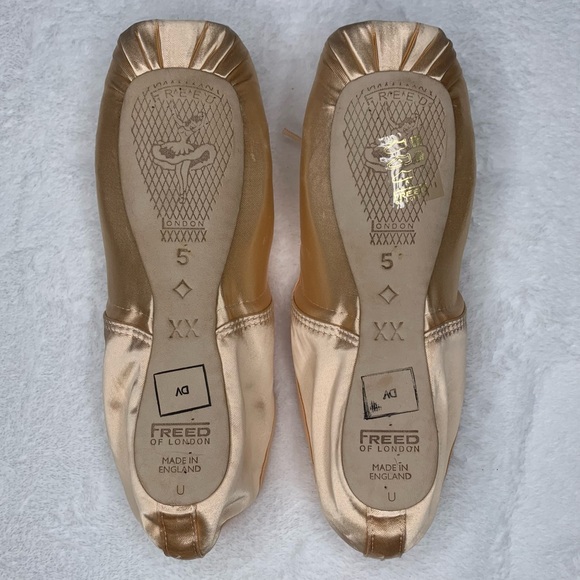 Freed of London Pointe Shoes Classic Deep Vamp SBTDV Diamond Maker Size 5XX - Picture 17 of 17